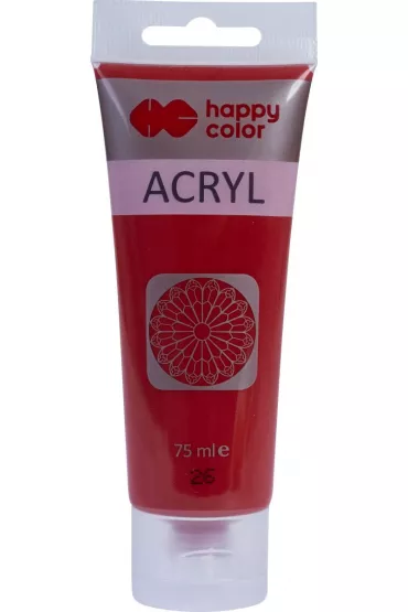 Happy Color Farba akrylowa ciemnoczerwona 75ml