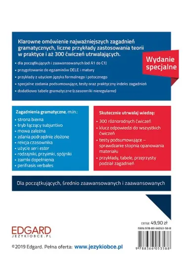 Wielka gramatyka j�zyka hiszpa�skiego. Wydanie specjalne - Joanna Ostrowska
