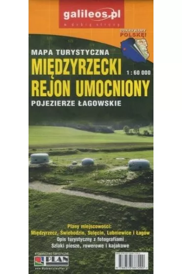 Mapa - Mi�dzyrzecki Rejon Umocniony 1:60 000