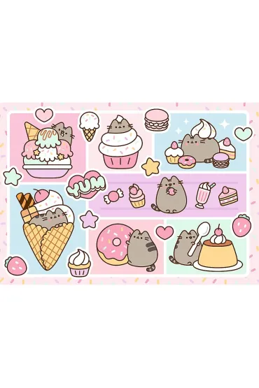 Puzzle 1000 S�odki Pusheen TREFL