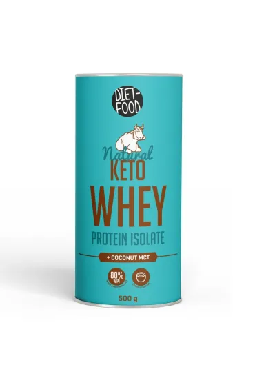 Diet-Food Bia�ko z serwatki izolat WPI z MCT Keto 500 g