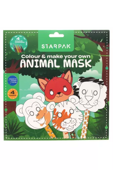 Zestaw Maski Zwierz�ta STARPAK 538963