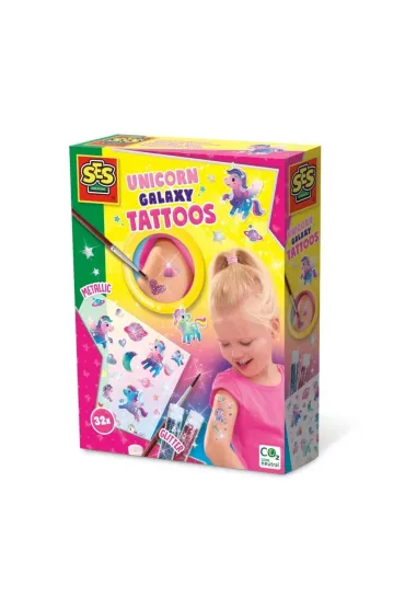 Tatua�e Galaxy Jednoro�ce brokat Ses Creative