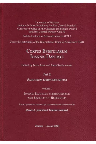Corpus Epistularum part 2 vol 1