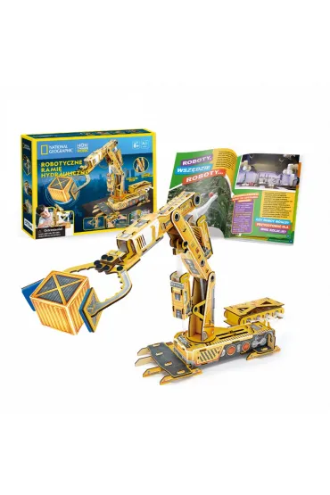 Puzzle 3D National Geographic - Robotyczne rami� hydrauliczne Dante