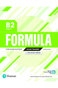 Formula. B2 First. Exam Trainer without key + App + Ksika w wersji cyfrowej