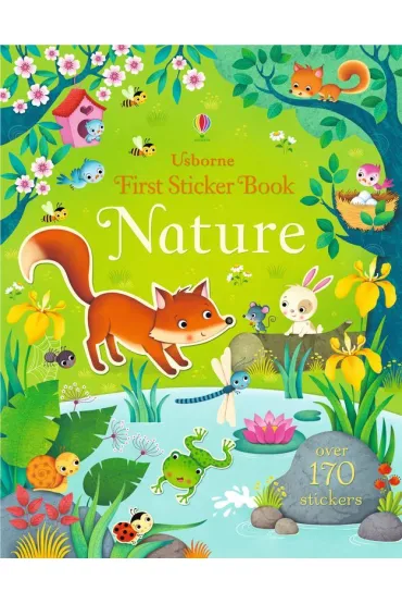 First Sticker Book. Nature wer. angielska - Federica Iossa, Felicity Brooks