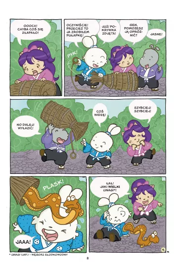 Usagi Yojimbo Atak chibi straszyde�. Chibi Usagi - Stan Sakai, Julie Fuji Sakai