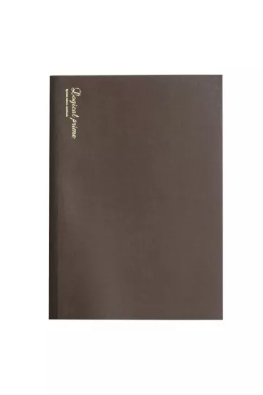 Nakabayashi Notatnik A4 12x15cm Logical Prime PT br�zowy