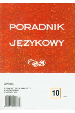 Poradnik jzykowy 10/2011