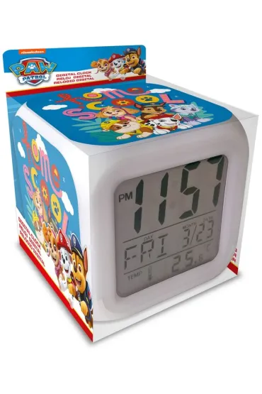 Budzik cyfrowy z alarmem Paw Patrol Psi Patrol PW19831