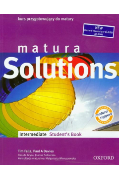 Matura Solutions. Intermediate Student`s Book + SD