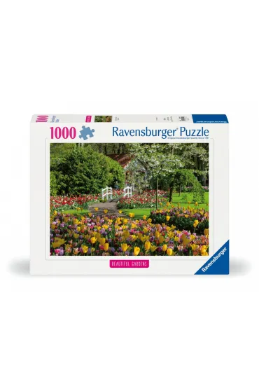 Puzzle 1000 el. Ogrody Keukenhof Ravensburger