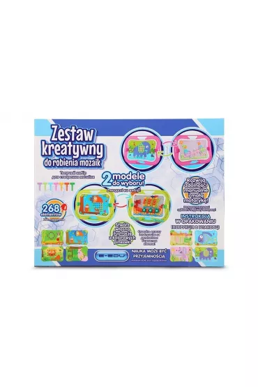 Zestaw kreatywny do robienia mozaiki 268el E-Edu 128400 Artyk