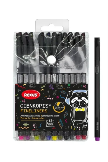 Beniamin Cienkopisy 0,4mm 12 kolor�w