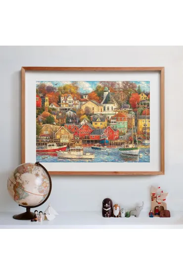 Puzzle 1500 el. High Quality Collection. Good Times Harbor Clementoni