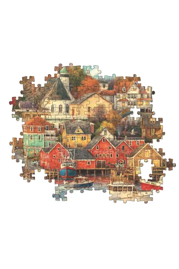 Puzzle 1500 el. High Quality Collection. Good Times Harbor Clementoni