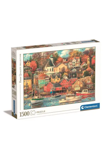 Puzzle 1500 el. High Quality Collection. Good Times Harbor Clementoni