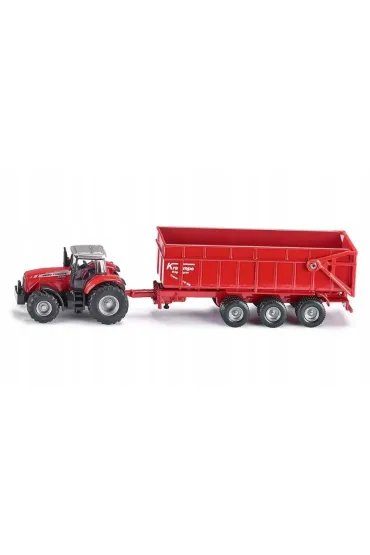 Farmer Traktor z przyczep� Massey Siku