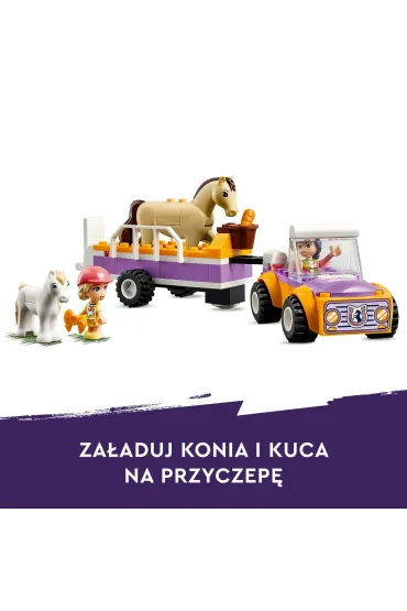 LEGO Friends Przyczepka dla konia i kucyka 42634