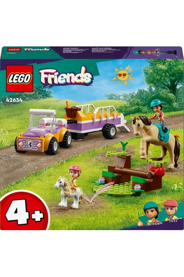 LEGO Friends Przyczepka dla konia i kucyka 42634