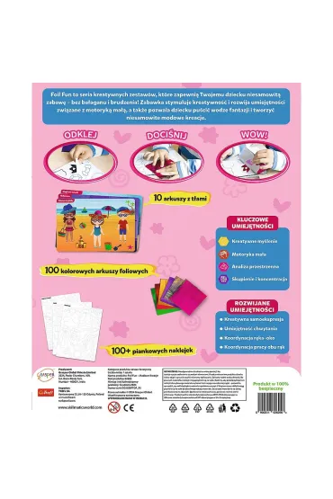 Zestaw kreatywny Skillmatics Foil Fun Modowe Kreacje Grasper Global Private Limited