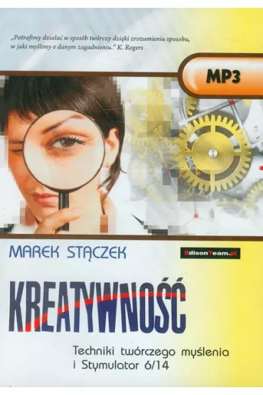 Audiobook Kreatywno��. Techniki tw�rczego my�lenia i Stymulator 6/14 CD - Marek St�czek