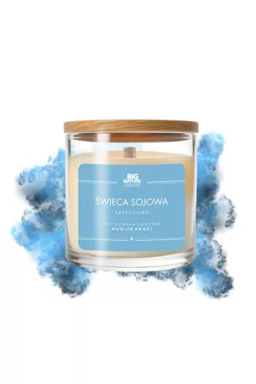 Big Nature �wieca sojowa zap. insp. MUGLER ANGEL 155 g