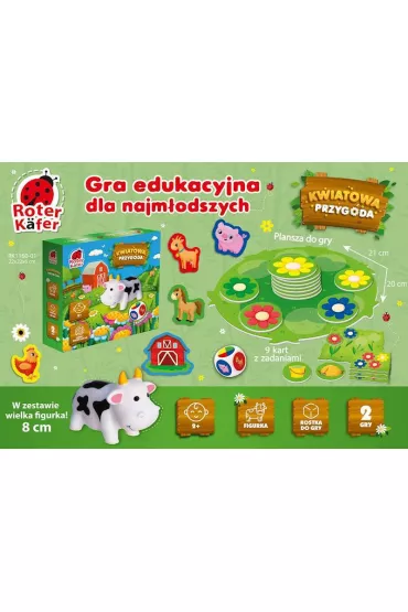 Gra edukacyjna Kwiatowa przygoda Roter Kafer