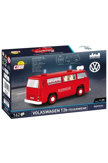 Action Town. Stra� Po�arna Volkswagen T2b Feuerwehr