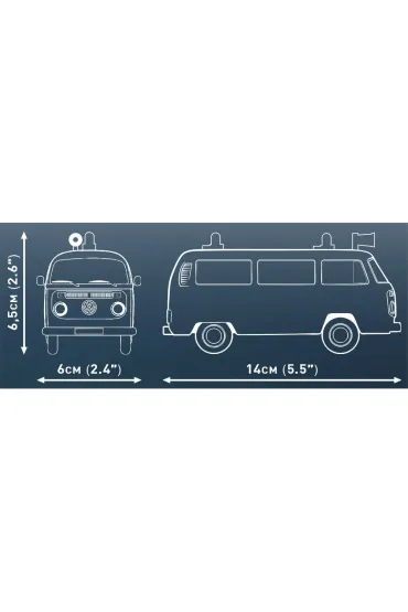 Action Town. Stra� Po�arna Volkswagen T2b Feuerwehr
