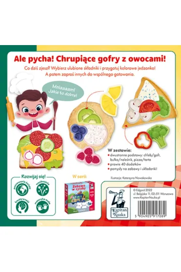 Jedzonko. Uk�adanka kreatywna (2-5 lat). Kapitan Nauka