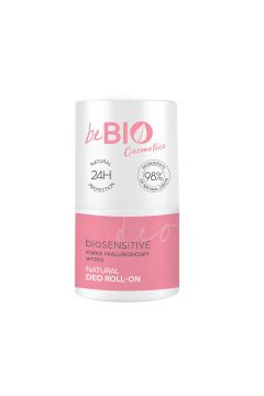 beBIO Ewa Chodakowska Naturalny dezodorant roll-on na bazie naturalnego aunu z kwasem hialuronowym i ekstraktem z wrzosu 50 ml