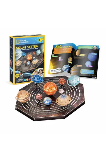 Puzzle 173 3D National Geographic Uk�ad S�oneczny Dante