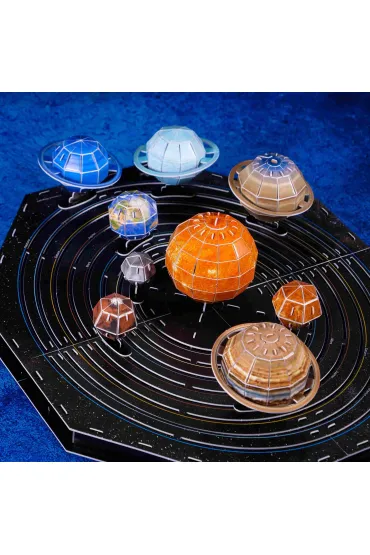 Puzzle 173 3D National Geographic Uk�ad S�oneczny Dante