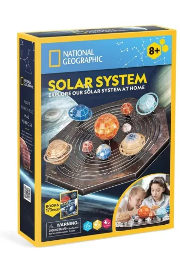 Puzzle 173 3D National Geographic Uk�ad S�oneczny Dante