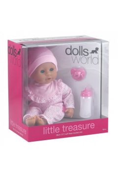Lalka bobas 38 cm Little Treasure Dolls World