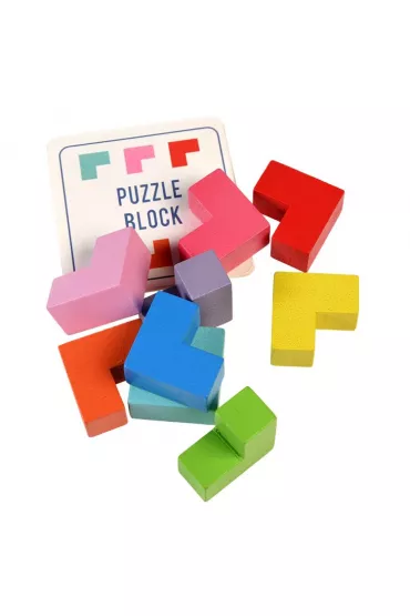 Puzzle drewniane 3D Rex London