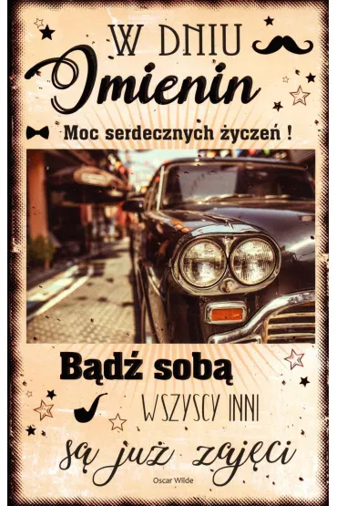 AbCard Kartka okoliczno�ciowa Imieniny IM07