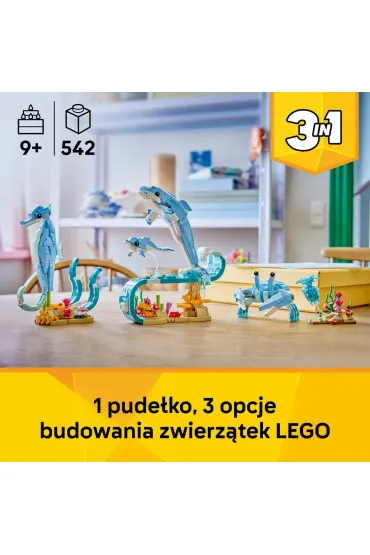 LEGO Creator Zwierz�ta morskie: pi�kny delfin 31385