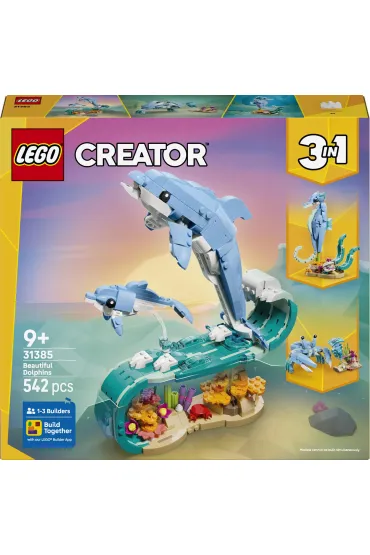 LEGO Creator Zwierz�ta morskie: pi�kny delfin 31385