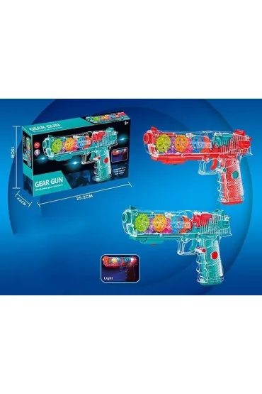 Pistolet przezroczysty �wiat�o d�wi�k Icom Polska