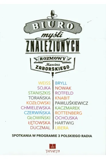 Biuro My�li Znalezionych - Marcin Zaborski