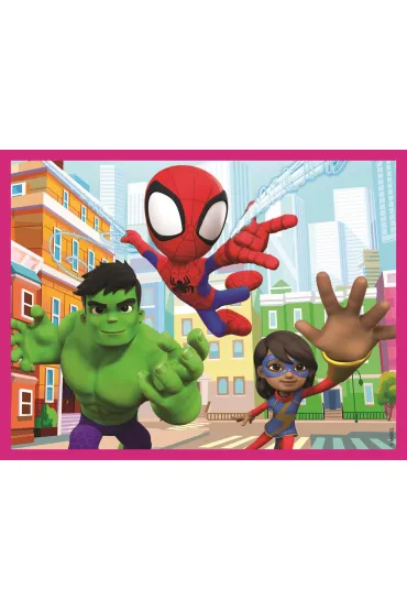 Spiderman Klocki obrotowe 12 el. Spidey