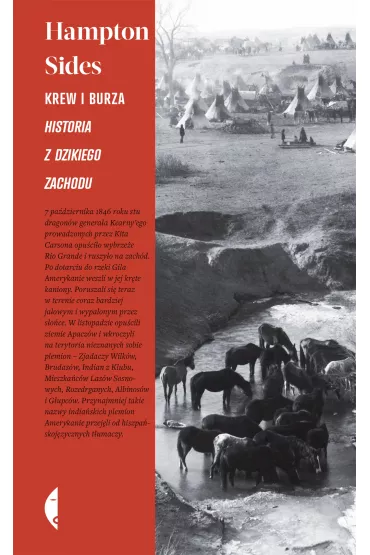 eBook Krew i burza. Historia z Dzikiego Zachodu mobi epub - Sides Hampton