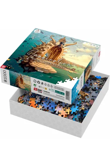 Puzzle 1000 el. Jacek Yerka Port / Harbor Good Loot