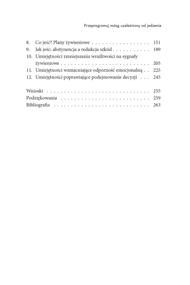 Przeprogramuj m�zg uzale�niony od jedzenia - Claire  Dr Wilcox