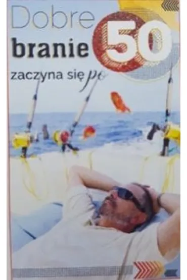 AbCard Kartka okoliczno�ciowa Urodziny 50 DH07