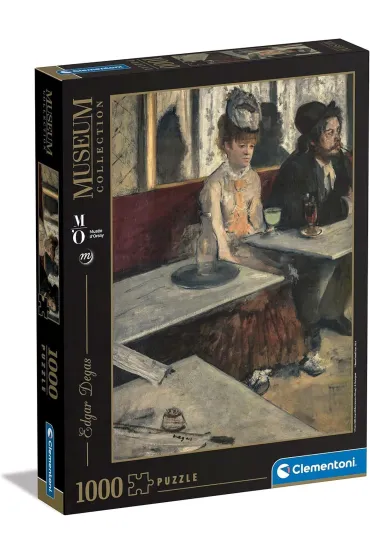 Puzzle 1000 el. Museum Collection: Degas Dans un cafe Clementoni