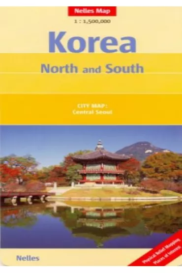 Korea P�nocna i Po�udniowa. Mapa